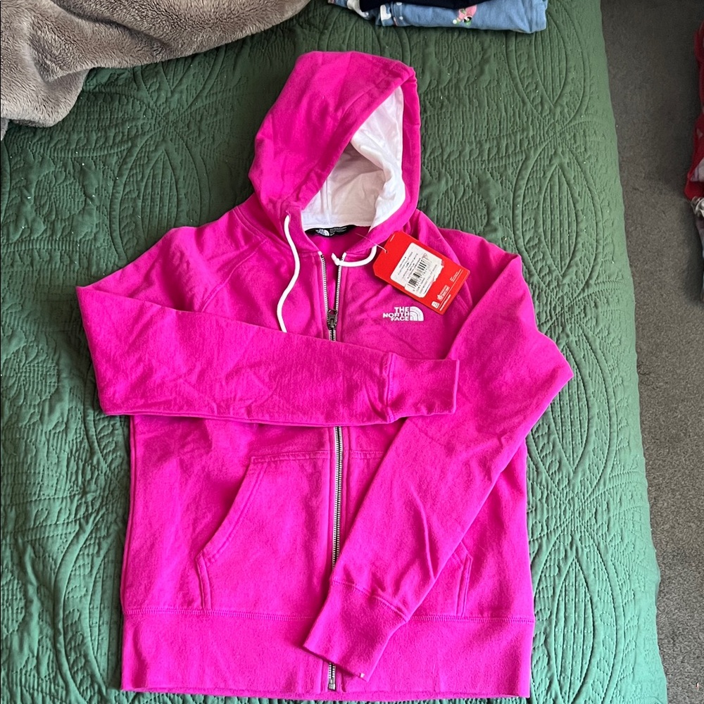 The North Face Fuchsia Hoodie